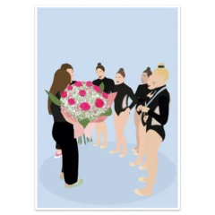 ilustracion personalizada para grupos familias