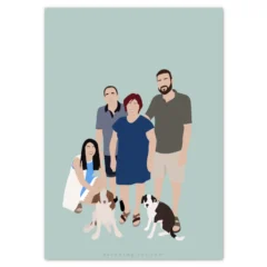 ILUSTRACIONES DE MASCOTAS PERSONALIZADAS