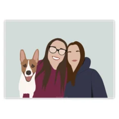 ilustraciones de mascotas personalizadas