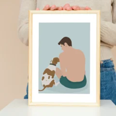 ilustraciones de mascotas personalizadas decoandprint
