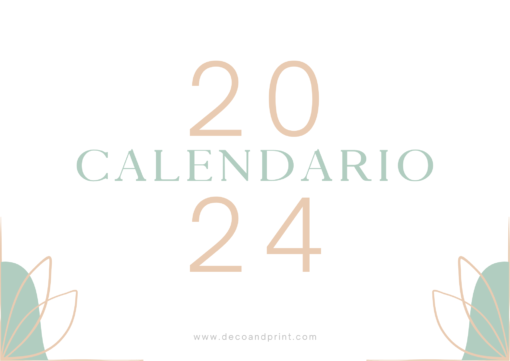 calendario personalizado 2024