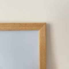 detalle marco madera para ilsutraciones personalizadas