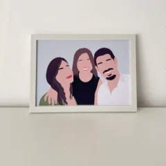 marco blanco 15x21 para laminas a5