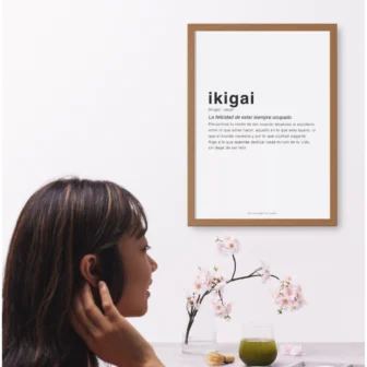 lamina con frase ikigai laminas con frases positivas