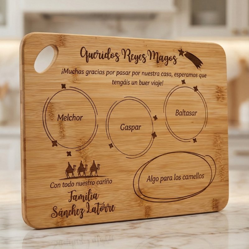 bandeja personalizada reyes magos