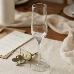 Alternative view of Pack de 2 Copas de Cava Personalizadas - Especial Boda