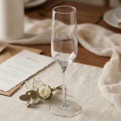 Pack de 2 Copas de Cava Personalizadas - Especial Boda