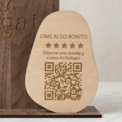 detalle qr para reseñas de negocios